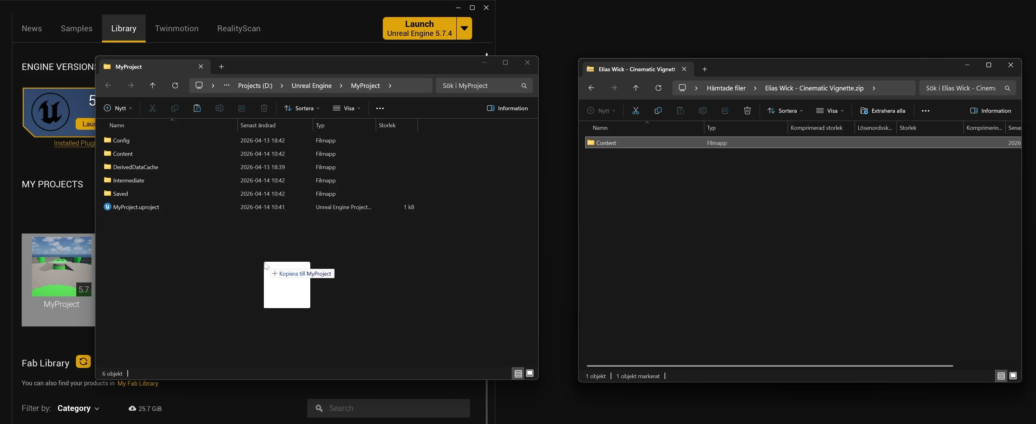 Showing how to install Gumroad assets and asset packs to your Unreal Engine project.